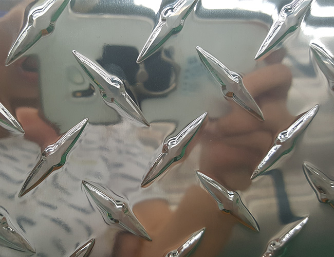 diamond aluminium floor plate